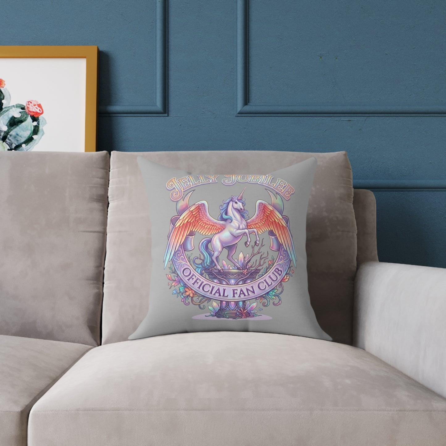Crescent City Inspired Jelly Jubilee Plush Unicorn Pillow