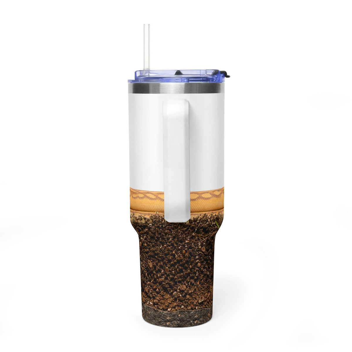 Ball Python Wrap 40oz Vacuum Tumbler — Pastel Highway Morph for Reptil ...
