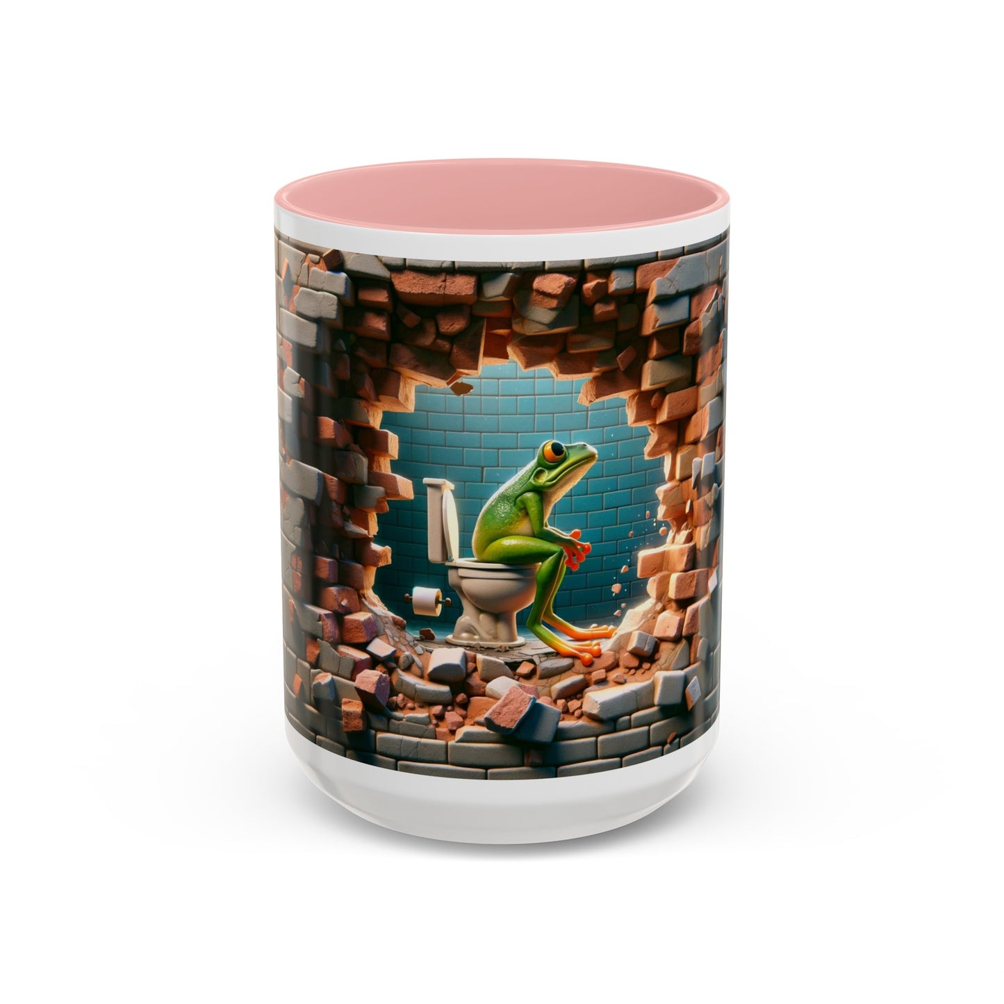 Meditating Frog Coffee Mug, 11oz