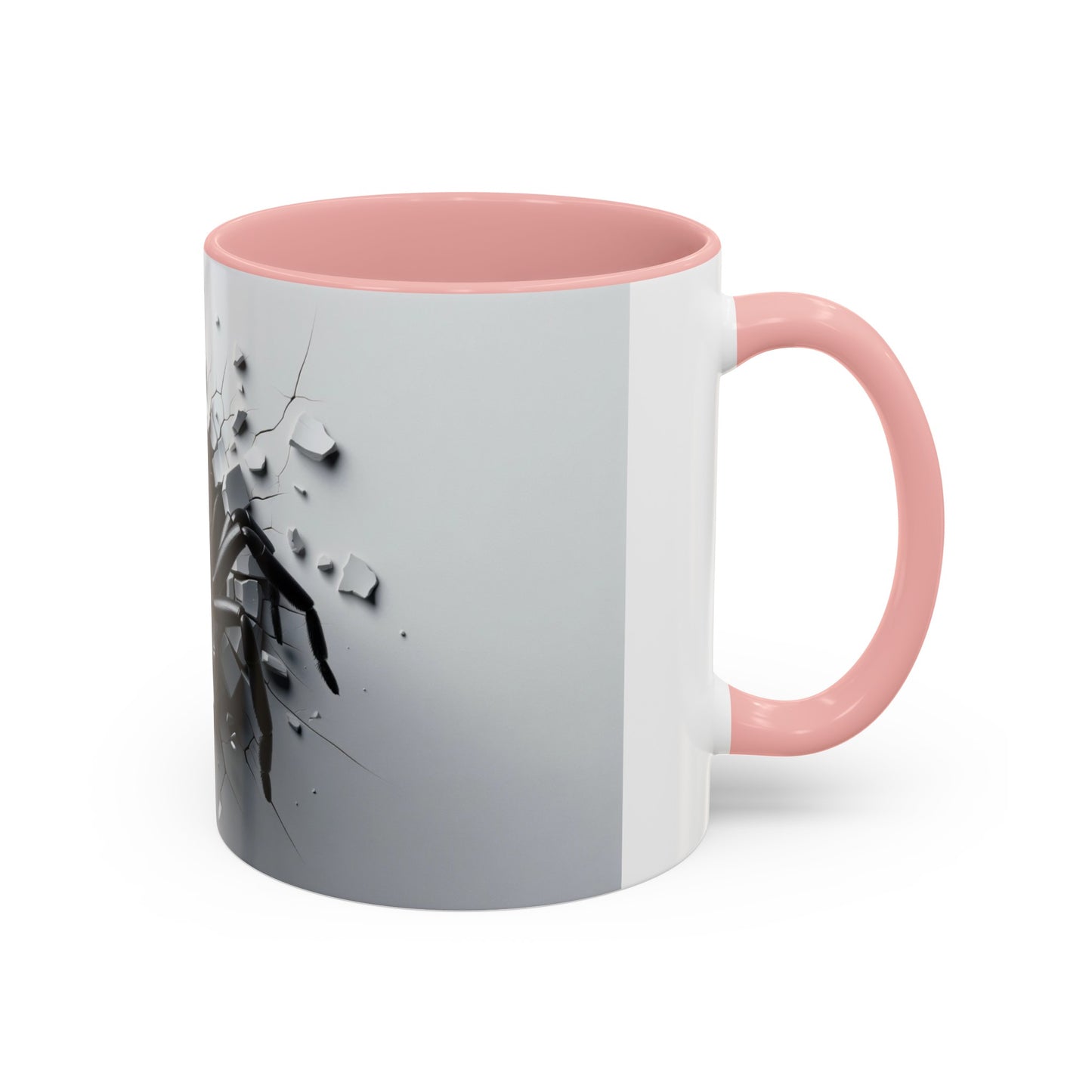 Black Spider Accent Coffee Mug, 11oz