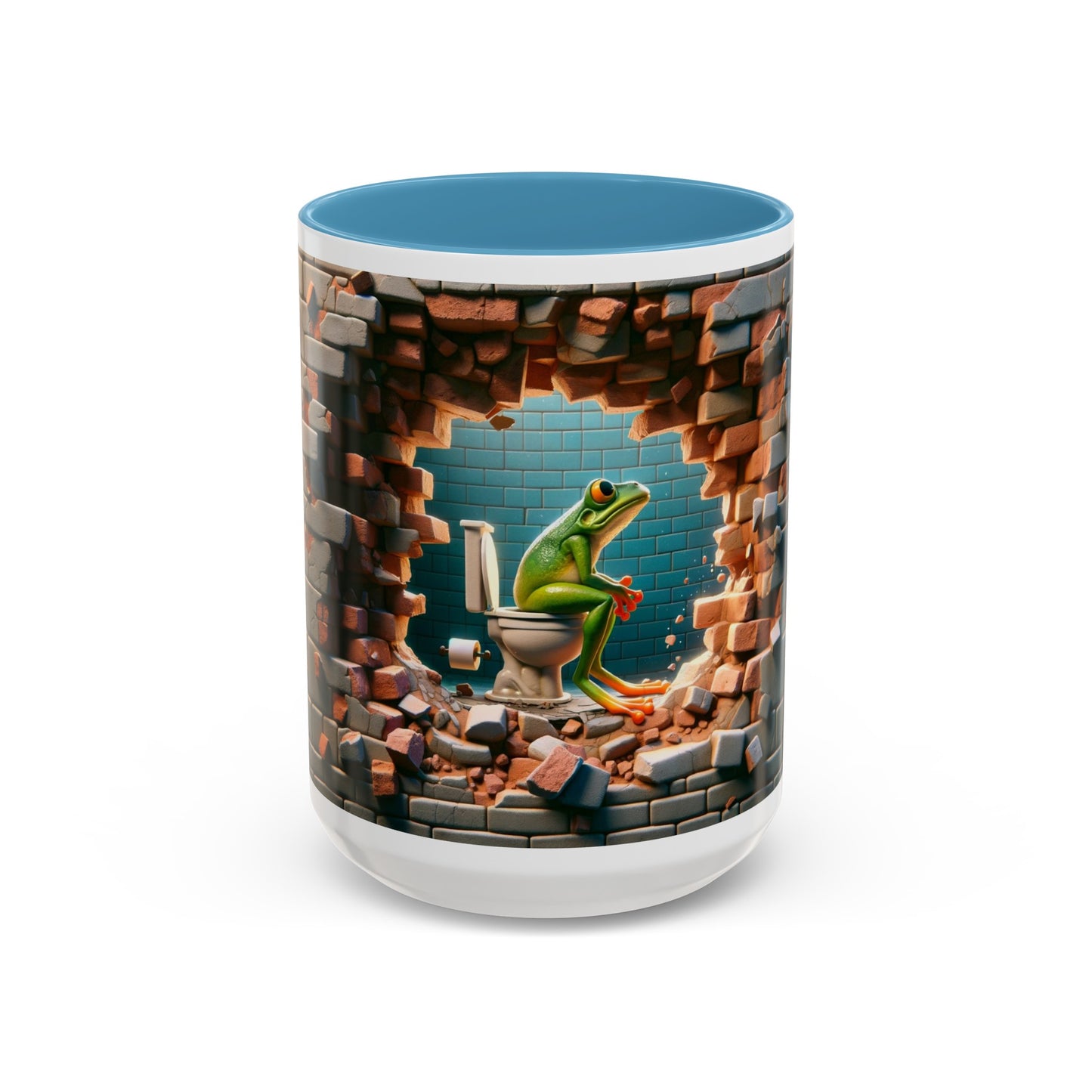 Meditating Frog Coffee Mug, 11oz