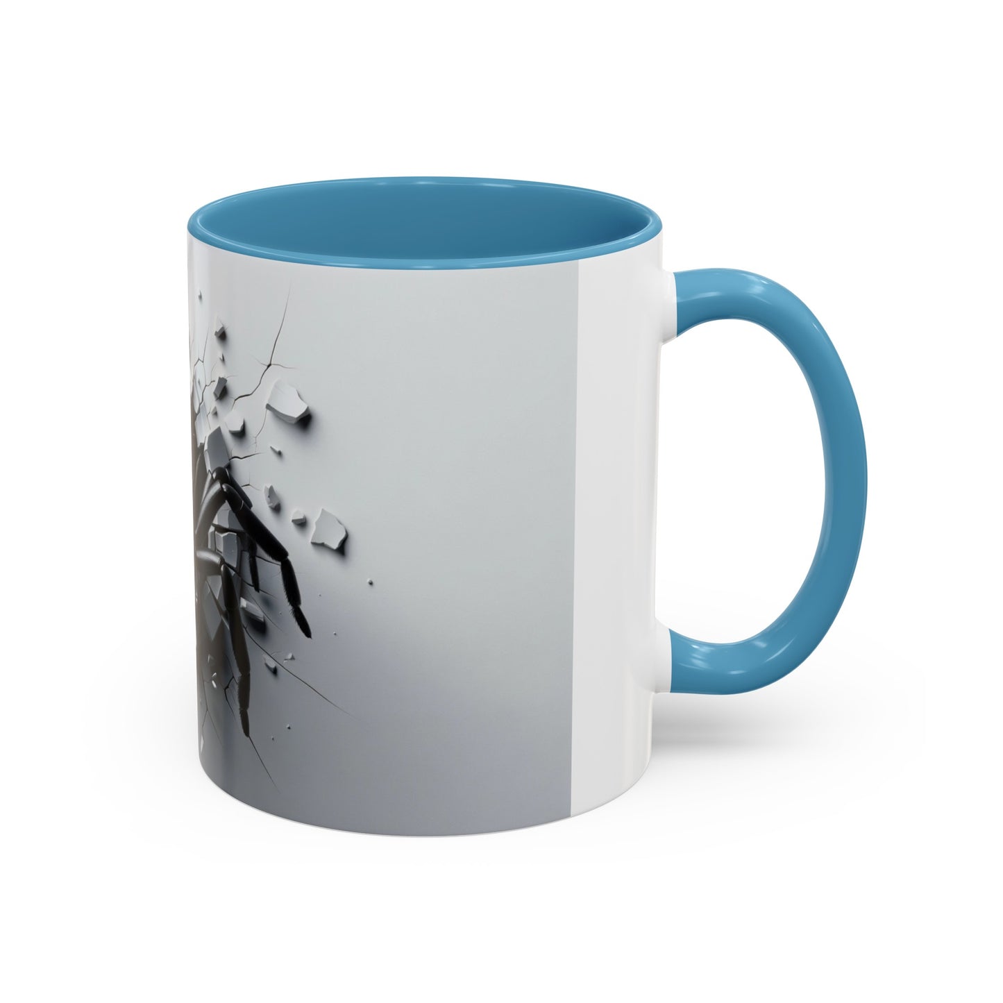 Black Spider Accent Coffee Mug, 11oz