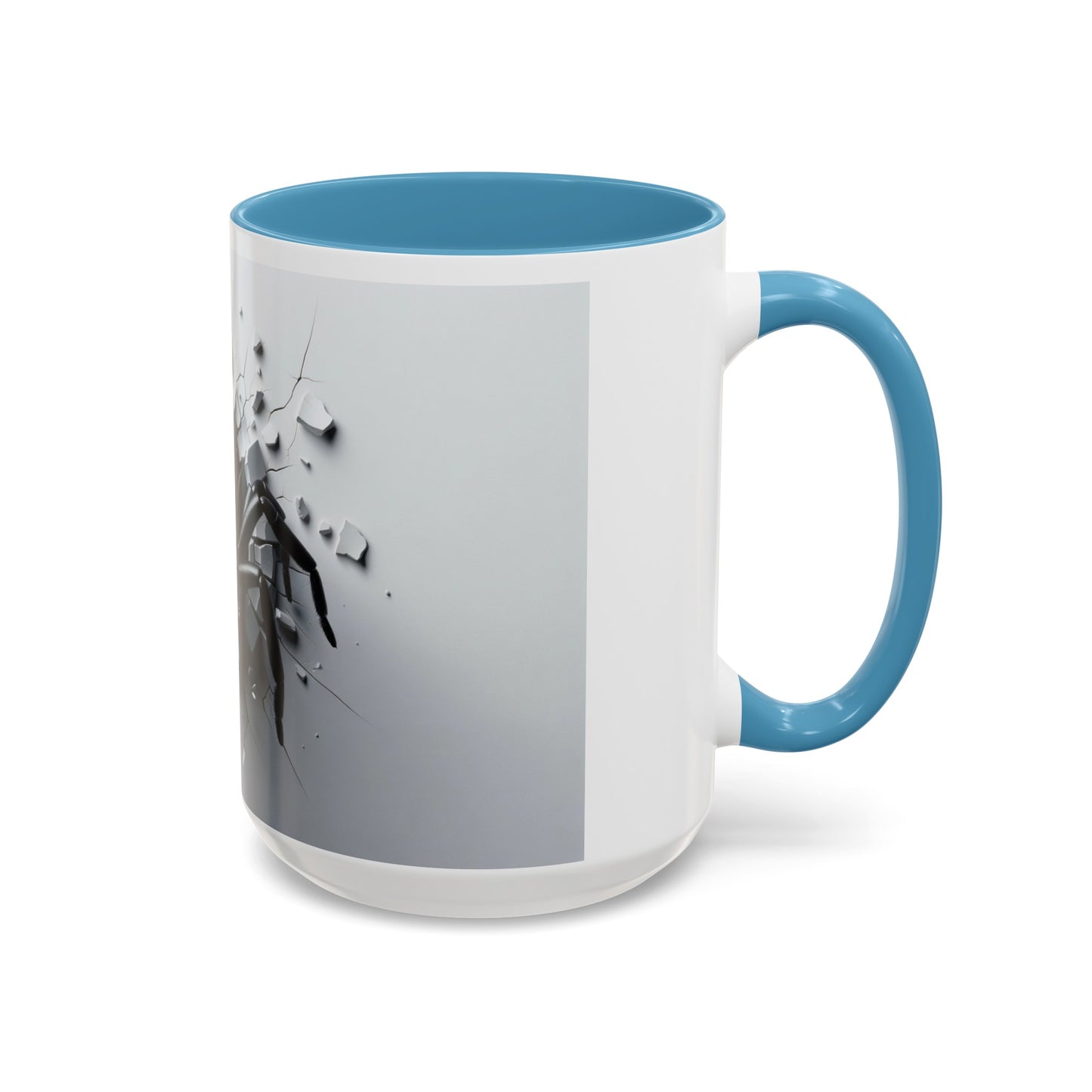 Black Spider Accent Coffee Mug, 11oz